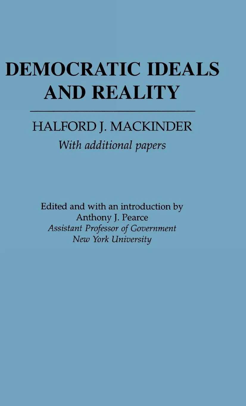 Cover: 9780313231506 | Democratic Ideas and Reality | Halford John Mackinder | Buch | 1981