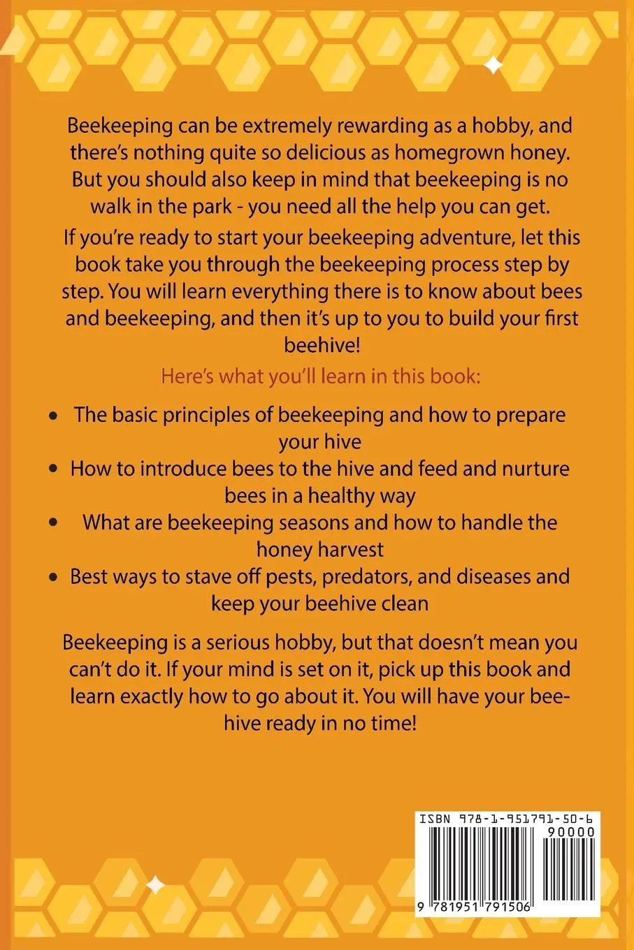 Rückseite: 9781951791506 | Beekeeping for Beginners | Janet Wilson | Taschenbuch | Englisch