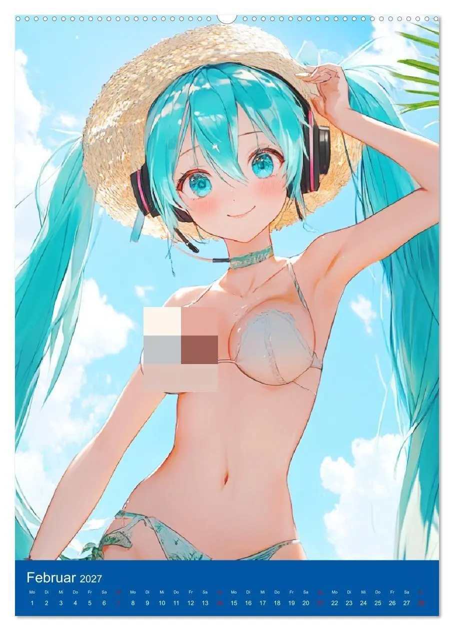 Bild: 9783516981506 | Erotische Mangas. Sexy Cartoon-Girls (Wandkalender 2027 DIN A2...