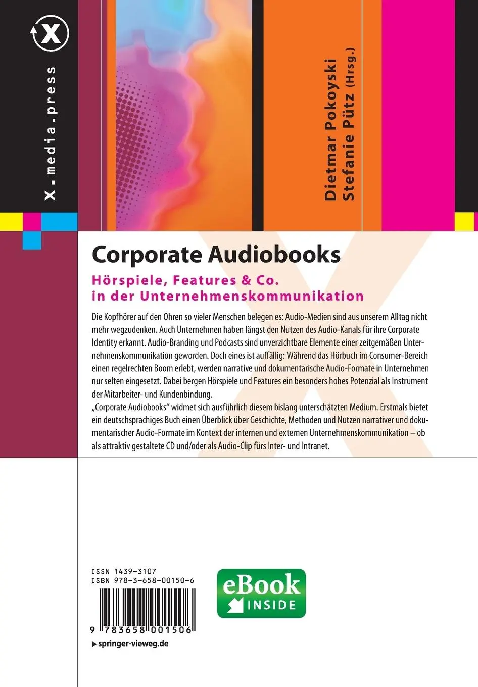 Rückseite: 9783658001506 | Corporate Audiobooks | Stefanie Pütz (u. a.) | Bundle | 1 Taschenbuch