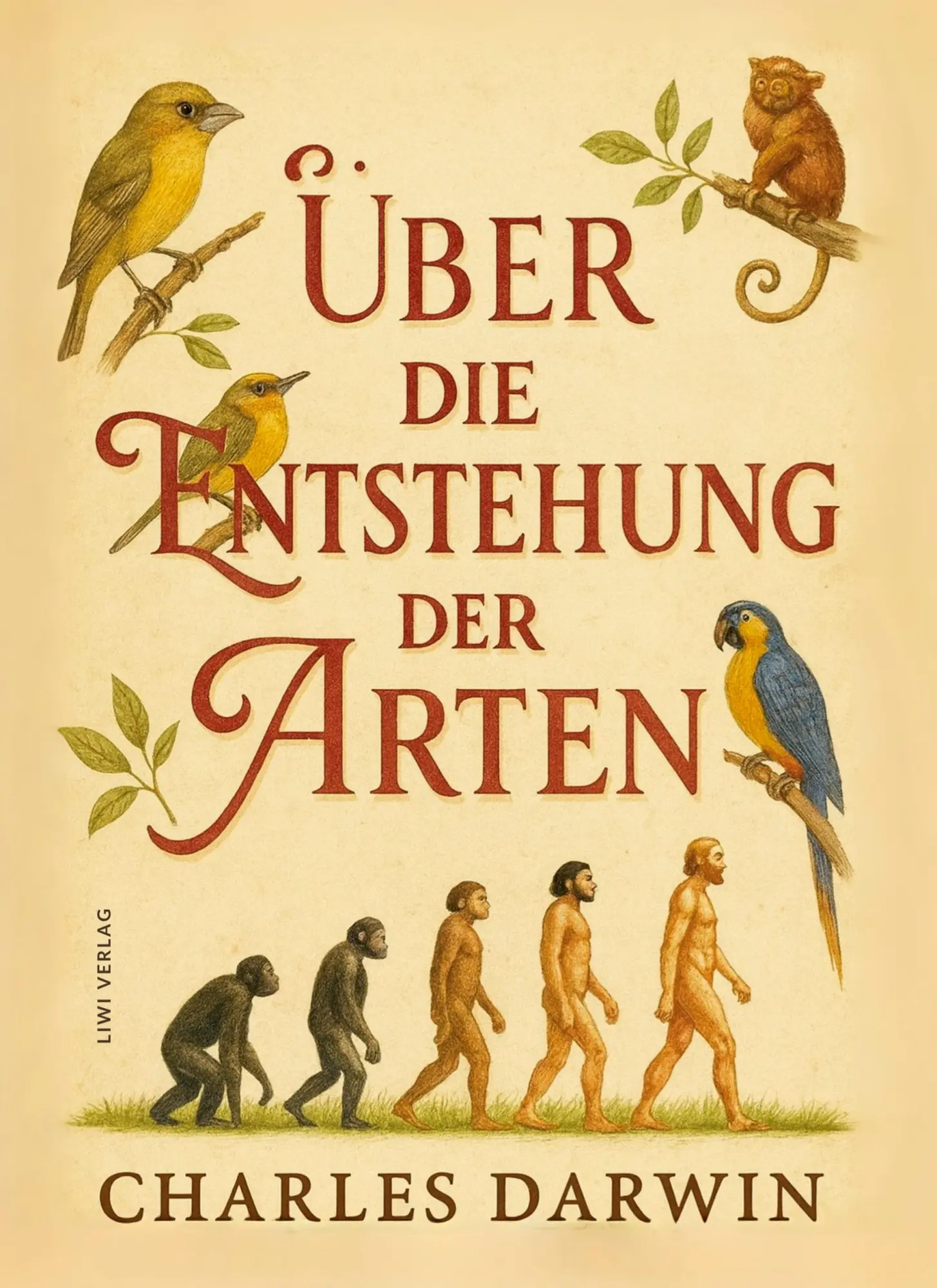 Cover: 9783753801506 | Charles Darwin: Über die Entstehung der Arten. Vollständige Neuausgabe