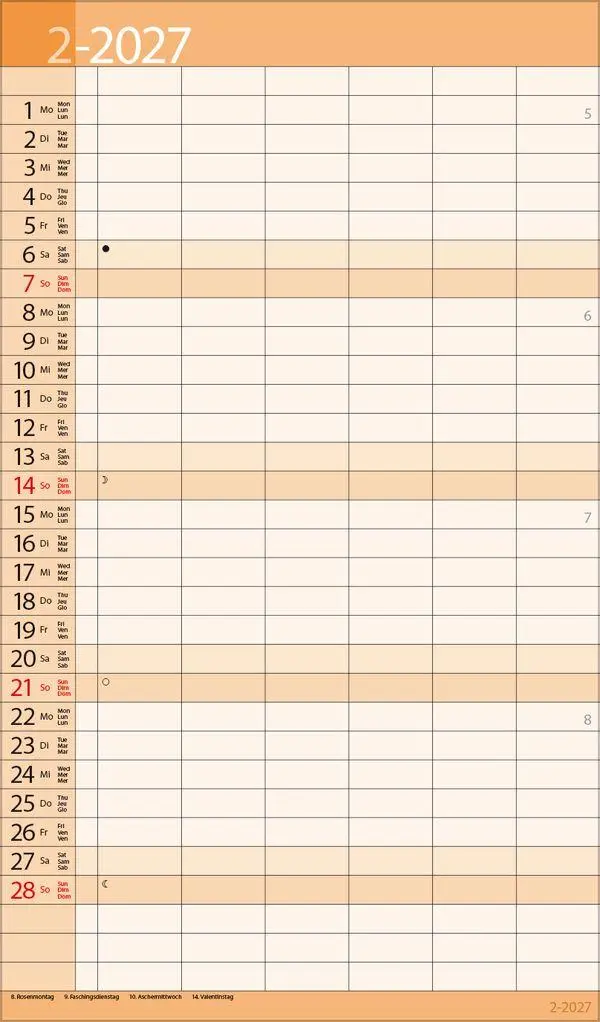 Bild: 9783819301506 | XL Family Timer 2027 | Verlag Korsch | Kalender | 14 S. | Deutsch