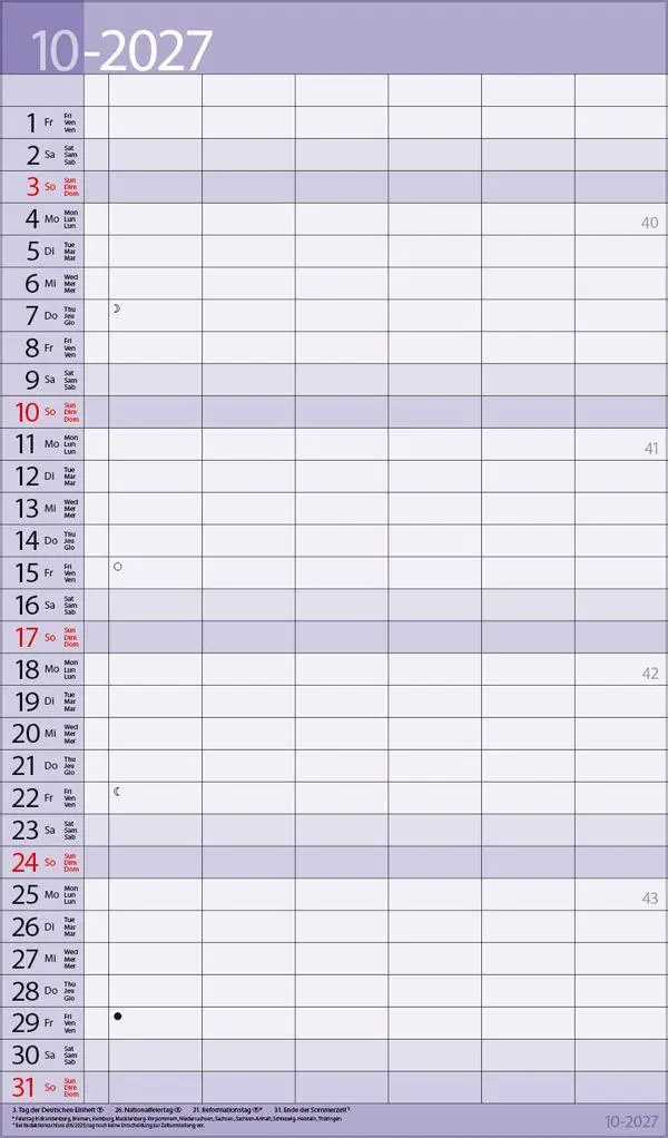 Bild: 9783819301506 | XL Family Timer 2027 | Verlag Korsch | Kalender | 14 S. | Deutsch