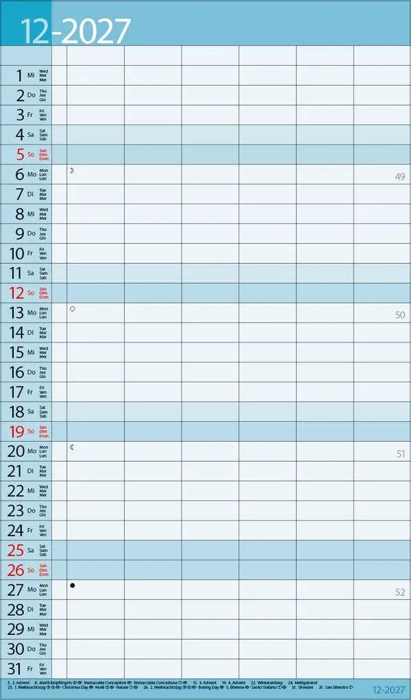 Bild: 9783819301506 | XL Family Timer 2027 | Verlag Korsch | Kalender | 14 S. | Deutsch