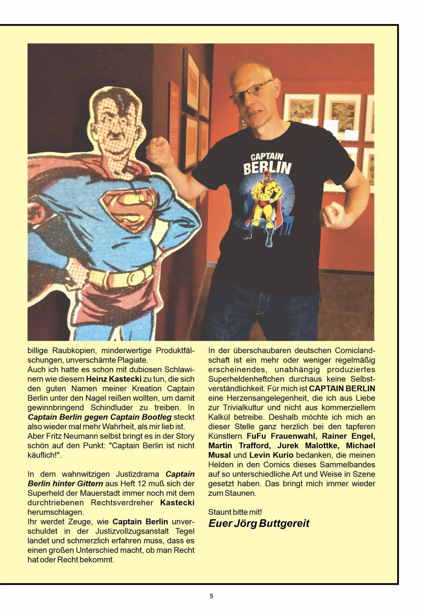 Bild: 9783869591506 | Captain Berlin - Sammelband 3 | Jörg Buttgereit (u. a.) | Taschenbuch