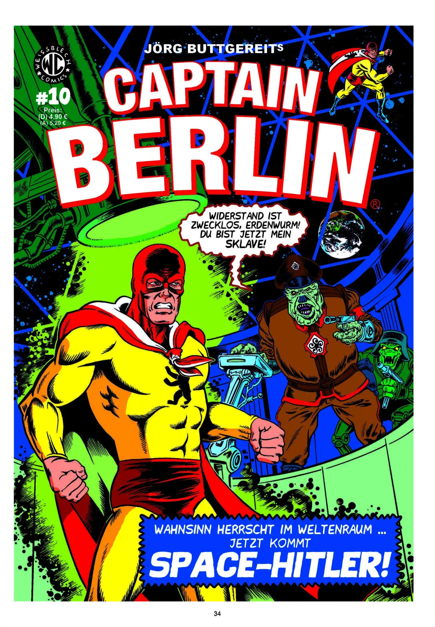 Bild: 9783869591506 | Captain Berlin - Sammelband 3 | Jörg Buttgereit (u. a.) | Taschenbuch