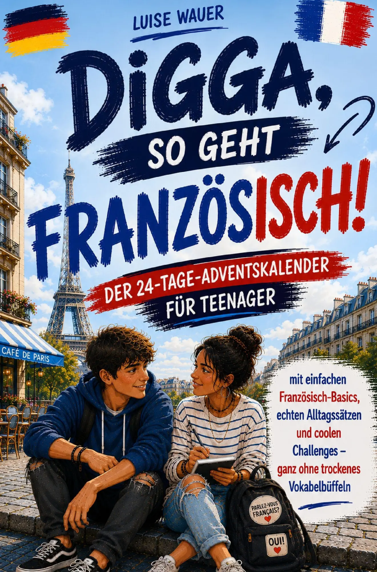 Cover: 9783913041506 | Digga, so geht Französisch!: Der 24-Tage-Adventskalender für Teenager