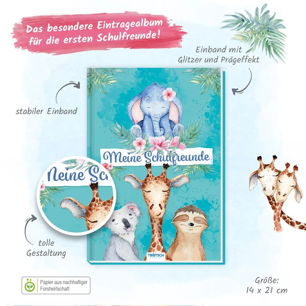 Bild: 9783965521506 | Trötsch Meine Schulfreunde Tierfreunde | Trötsch Verlag GmbH &amp; Co. KG