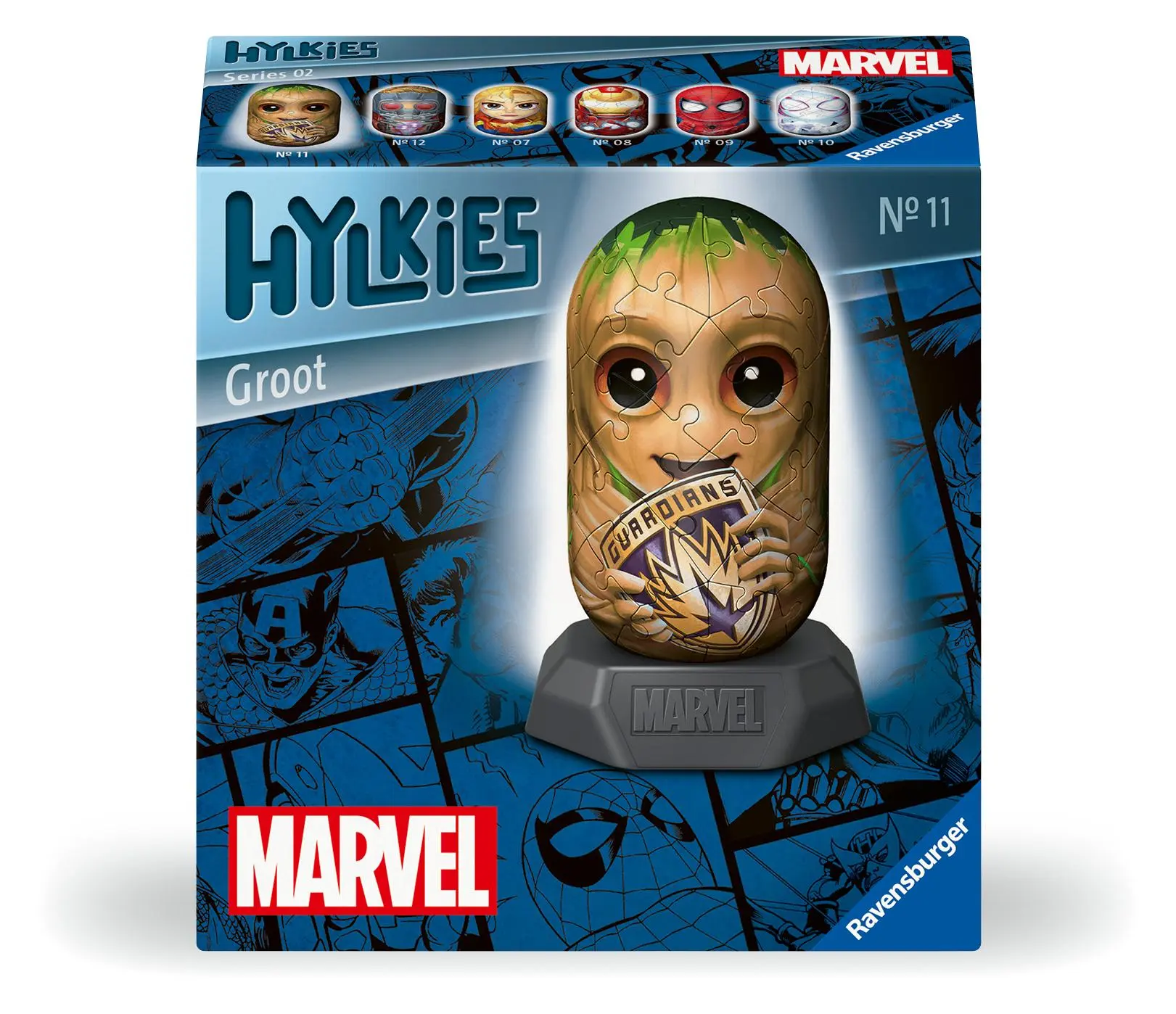 Cover: 4005555011606 | Hylkies Marvel Heroes Groot Sammelfigur | Build. Love. Collect. | 2024