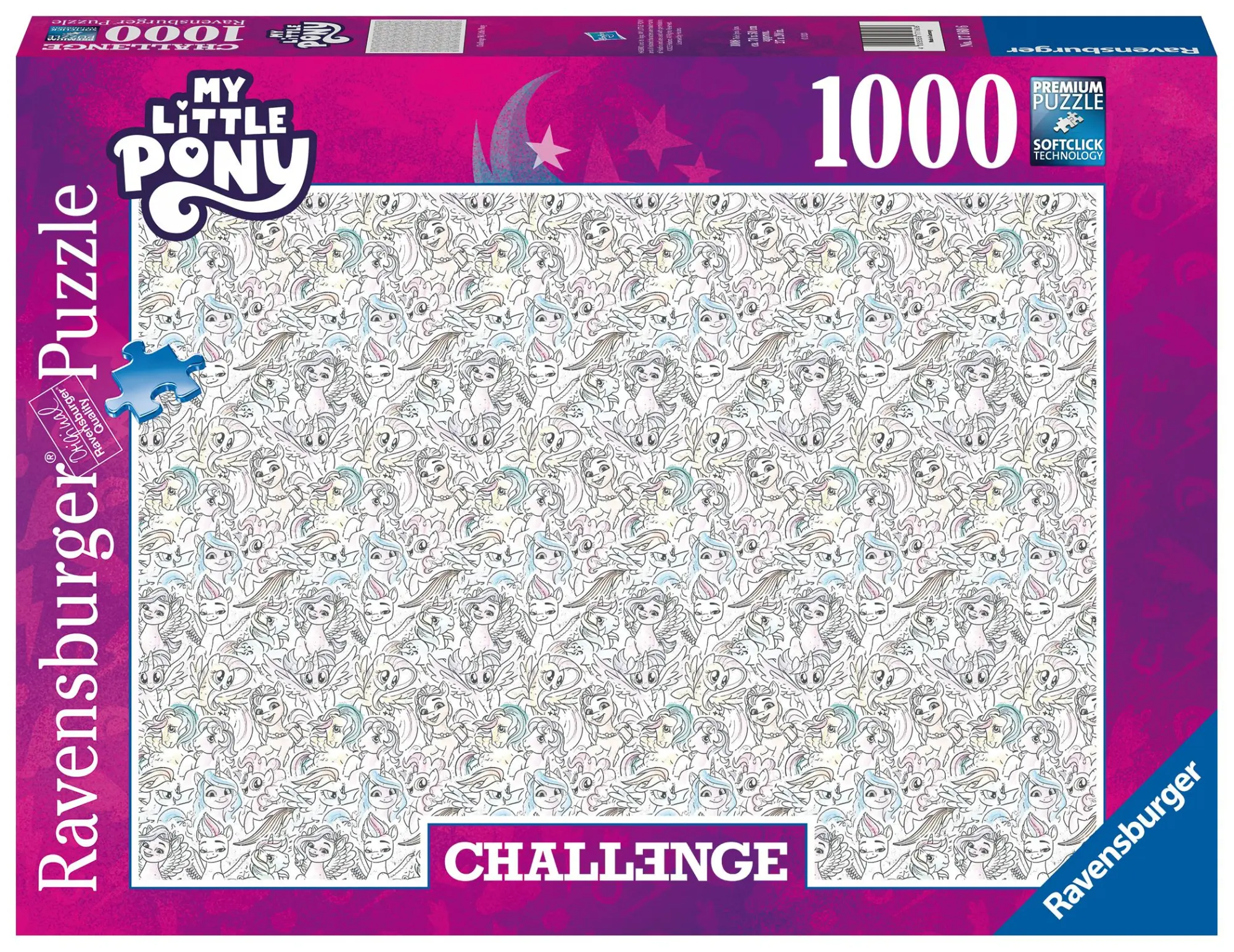 Cover: 4005556171606 | Ravensburger Puzzle 17160 - My Little Pony - 1000 Teile Challenge...