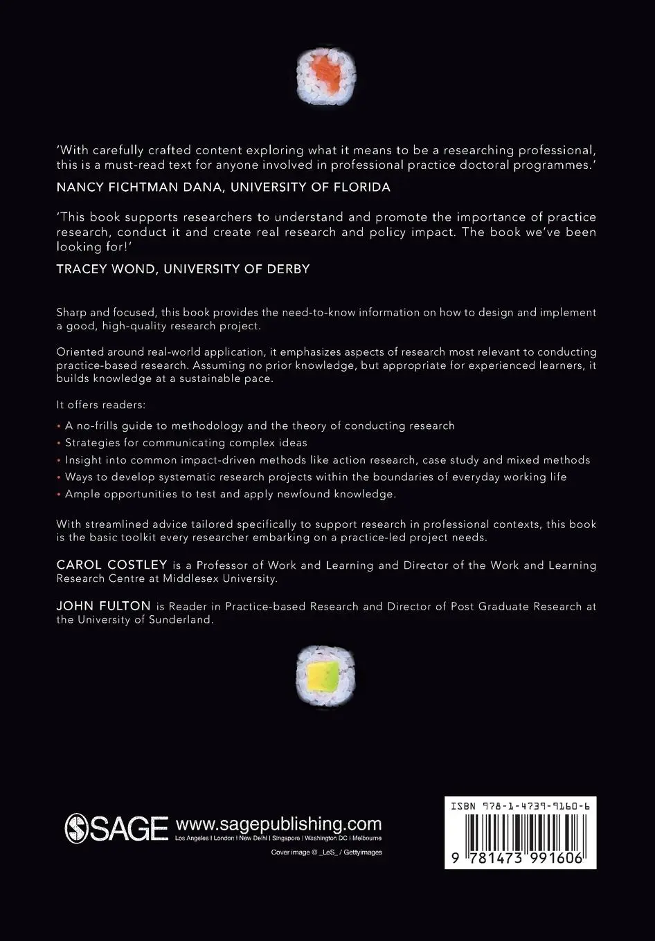 Rückseite: 9781473991606 | Methodologies for Practice Research | Carol Costley (u. a.) | Buch