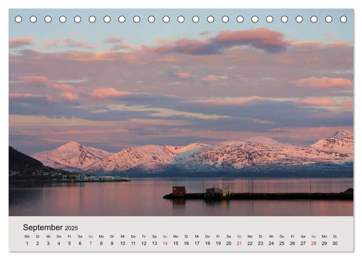 Bild: 9783435791606 | Mit den Hurtigruten unterwegs (Tischkalender 2025 DIN A5 quer),...