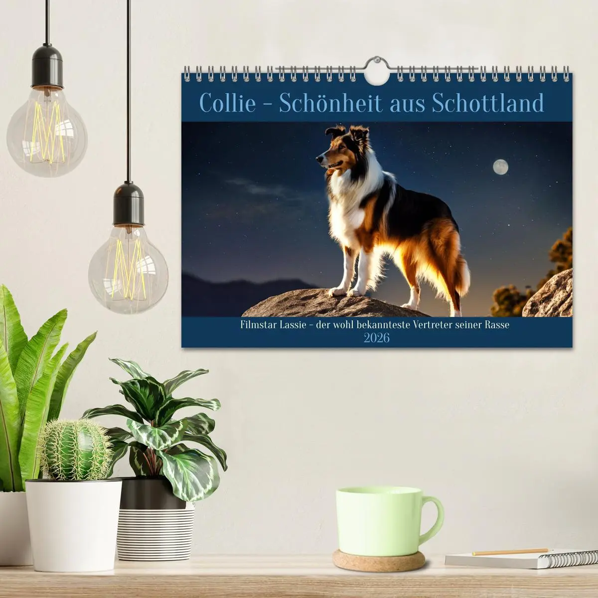 Bild: 9783457331606 | Traumhund Collie (Wandkalender 2026 DIN A4 quer), CALVENDO...