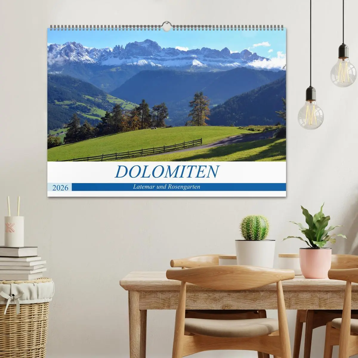 Bild: 9783457641606 | Dolomiten - Latemar und Rosengarten (Wandkalender 2026 DIN A2...