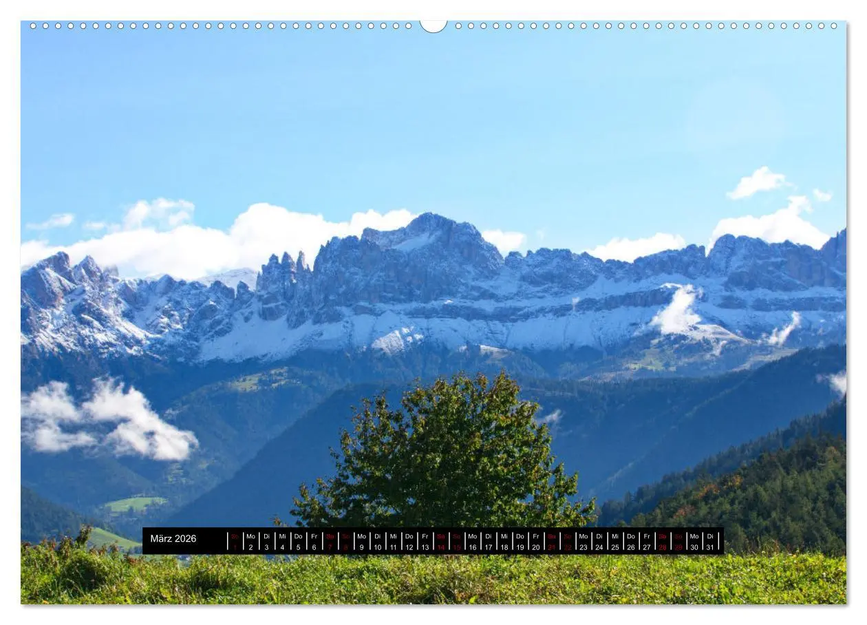 Bild: 9783457641606 | Dolomiten - Latemar und Rosengarten (Wandkalender 2026 DIN A2...