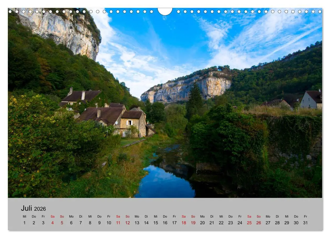 Bild: 9783457881606 | Zauberhaftes Franche Comté (Wandkalender 2026 DIN A3 quer),...