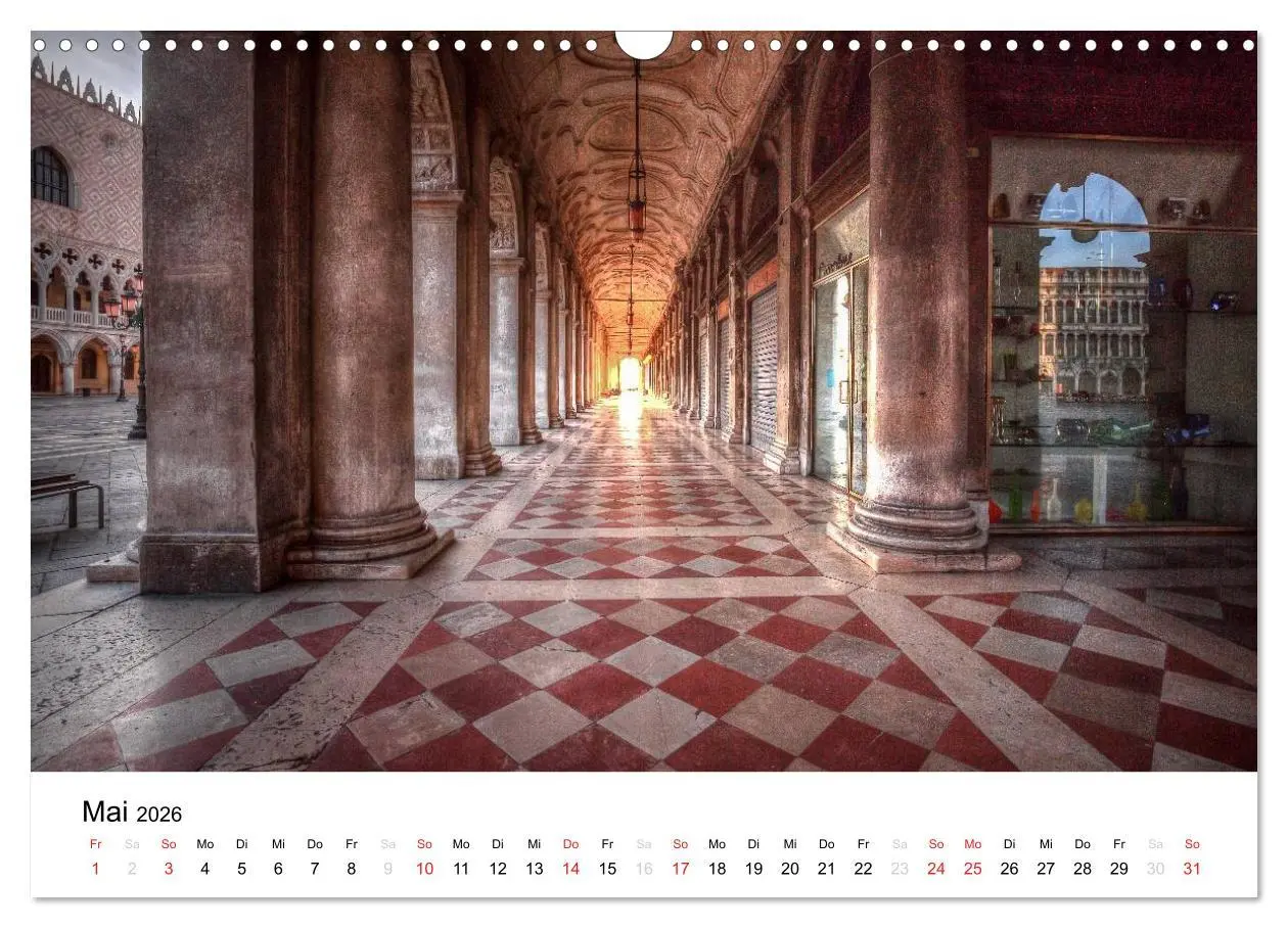Bild: 9783457951606 | Venedig - La Serenissima 2026 (Wandkalender 2026 DIN A3 quer),...