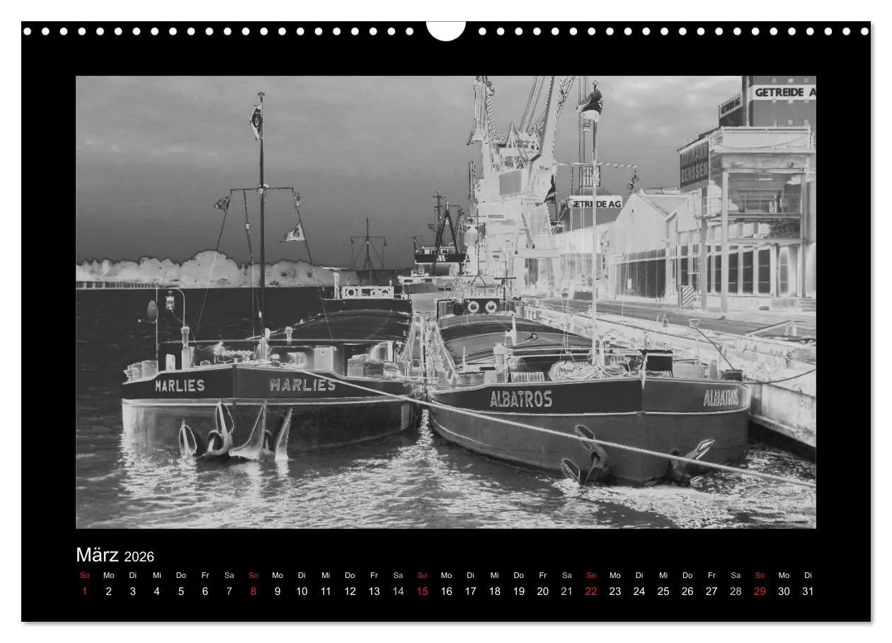 Bild: 9783516111606 | Schiffe anders (Wandkalender 2026 DIN A3 quer), CALVENDO...