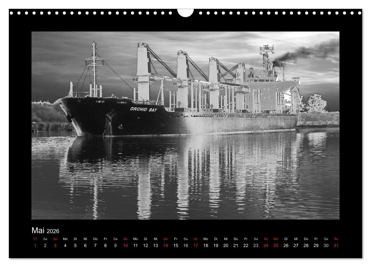 Bild: 9783516111606 | Schiffe anders (Wandkalender 2026 DIN A3 quer), CALVENDO...