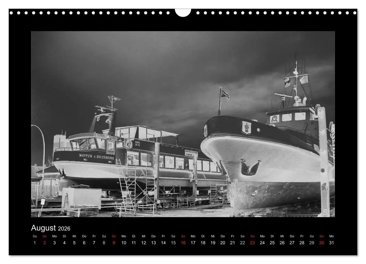 Bild: 9783516111606 | Schiffe anders (Wandkalender 2026 DIN A3 quer), CALVENDO...