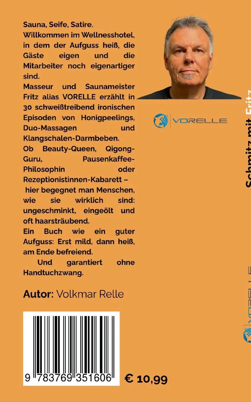 Rückseite: 9783769351606 | Schwitz mit Fritz | Geschichten aus dem Wellnesswahnsinn | Relle