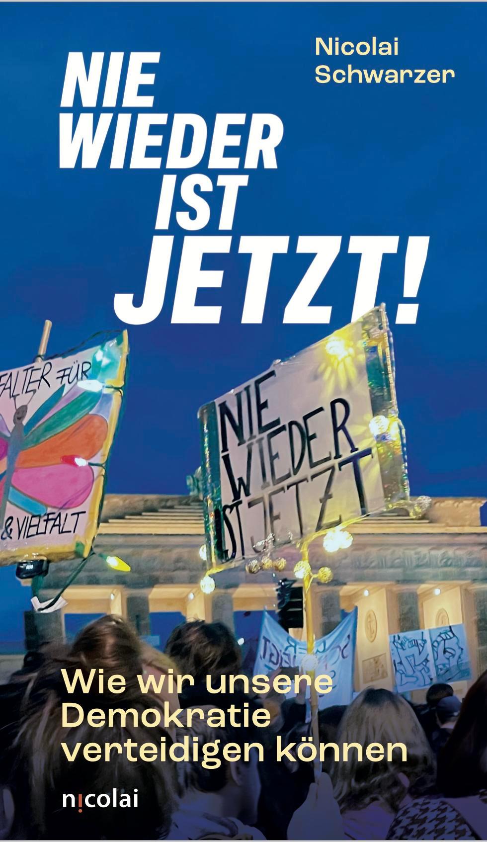 Cover: 9783964761606 | Nie wieder ist jetzt | Wie wir unsere Demokratie verteidigen können