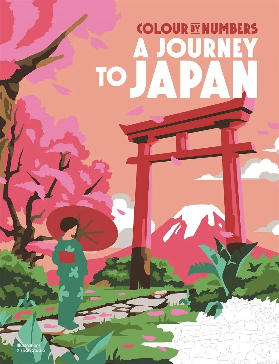 Colour by Numbers: A Journey to Japan - Neuware