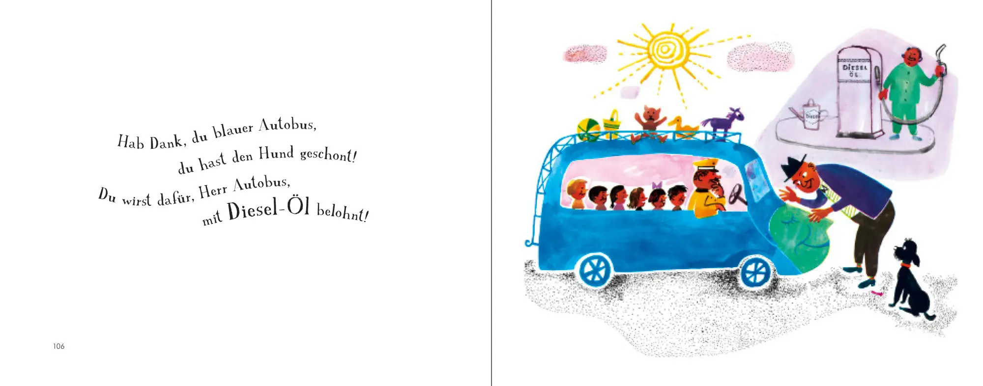 Bild: 9783414131706 | Der blaue Autobus | James Krüss (u. a.) | Buch | Maxiformat | Deutsch