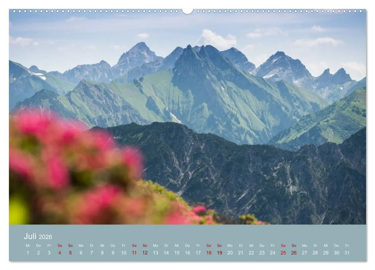 Bild: 9783457941706 | Heimweh Allgäu 2026 (Wandkalender 2026 DIN A2 quer), CALVENDO...