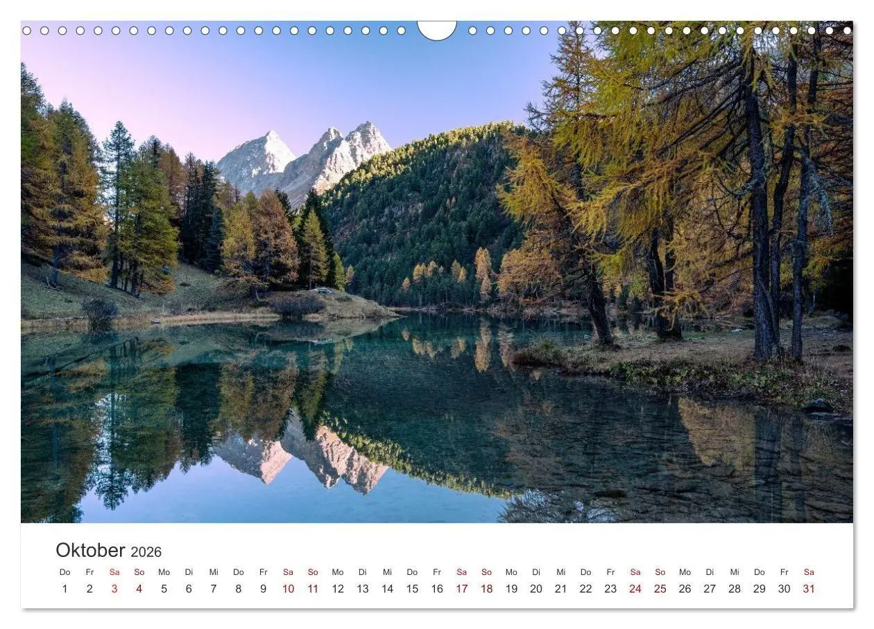 Bild: 9783516721706 | Magie der Bergseen - Spiegelungen im Licht der Berge (Wandkalender...