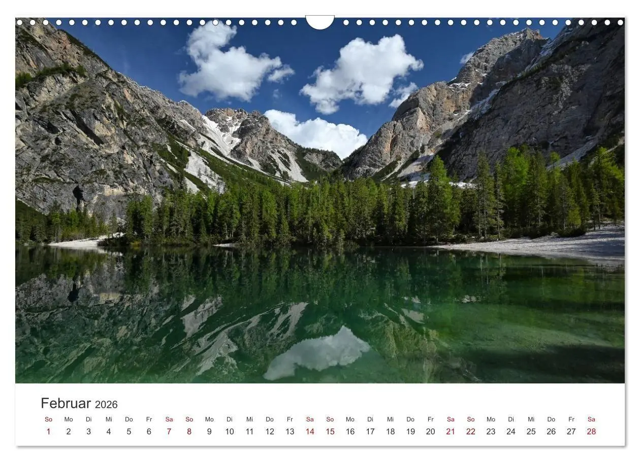 Bild: 9783516721706 | Magie der Bergseen - Spiegelungen im Licht der Berge (Wandkalender...