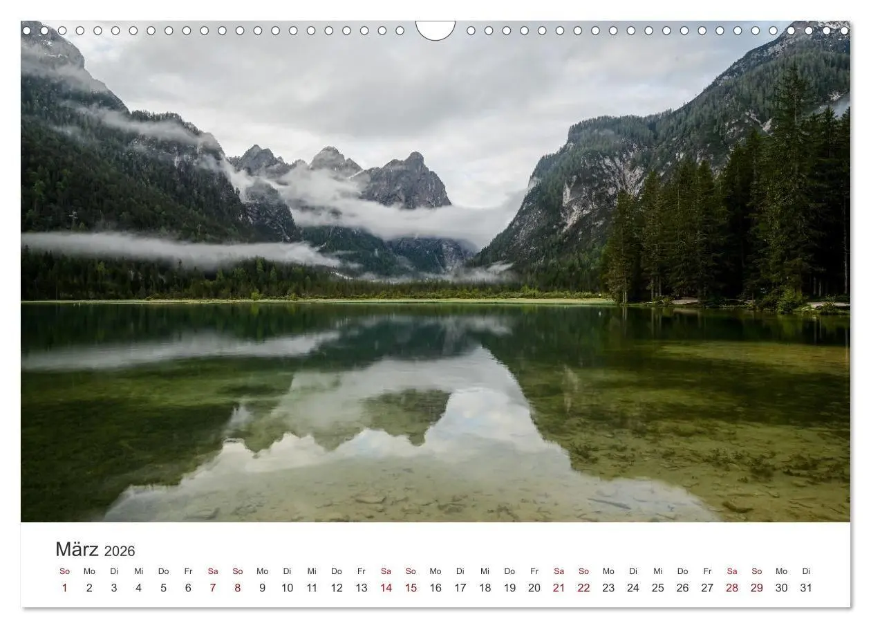Bild: 9783516721706 | Magie der Bergseen - Spiegelungen im Licht der Berge (Wandkalender...