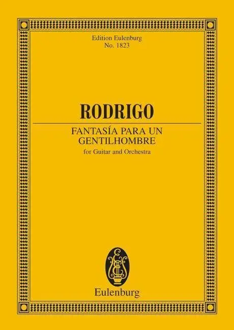 Cover: 9783795771706 | Fantasía para un gentilhombre | Joaquín Rodrigo | Studienpartitur
