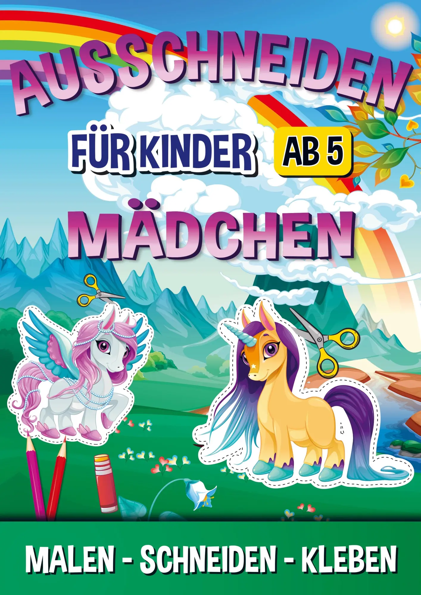 Cover: 9789403711706 | Ausschneiden für Kinder ab 5 Mädchen | HR Creation | Taschenbuch