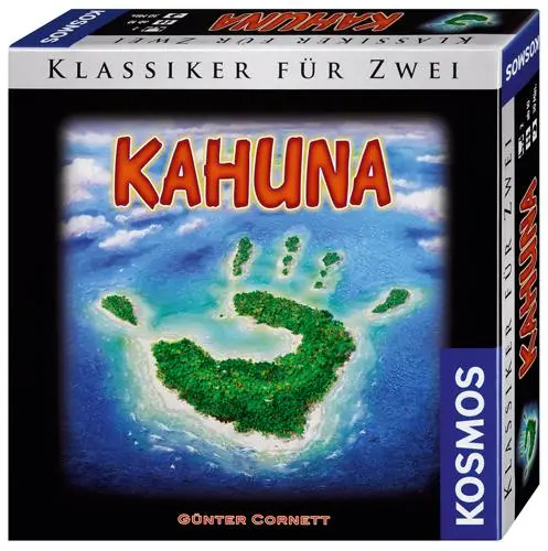 Cover: 4002051691806 | Kahuna | Klassiker für 2 Spieler | Günter Cornett | Spiel | Brettspiel Cover: 4002051691806 | Kahuna | Klassiker für 2 Spieler | Günter Cornett | Spiel | Brettspiel