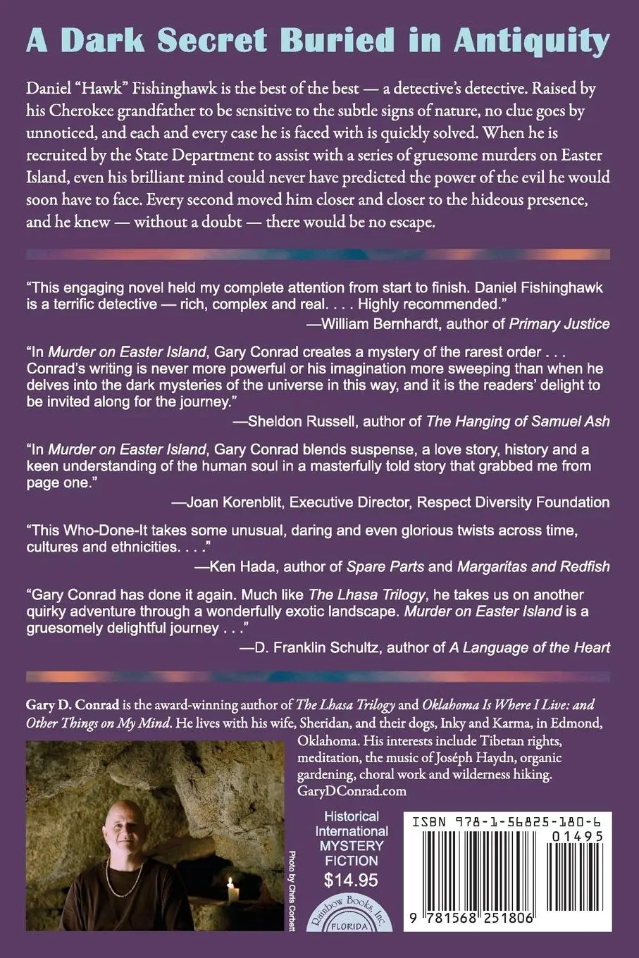 Rückseite: 9781568251806 | Murder on Easter Island | A Daniel "Hawk" Fishinghawk Mystery | Conrad
