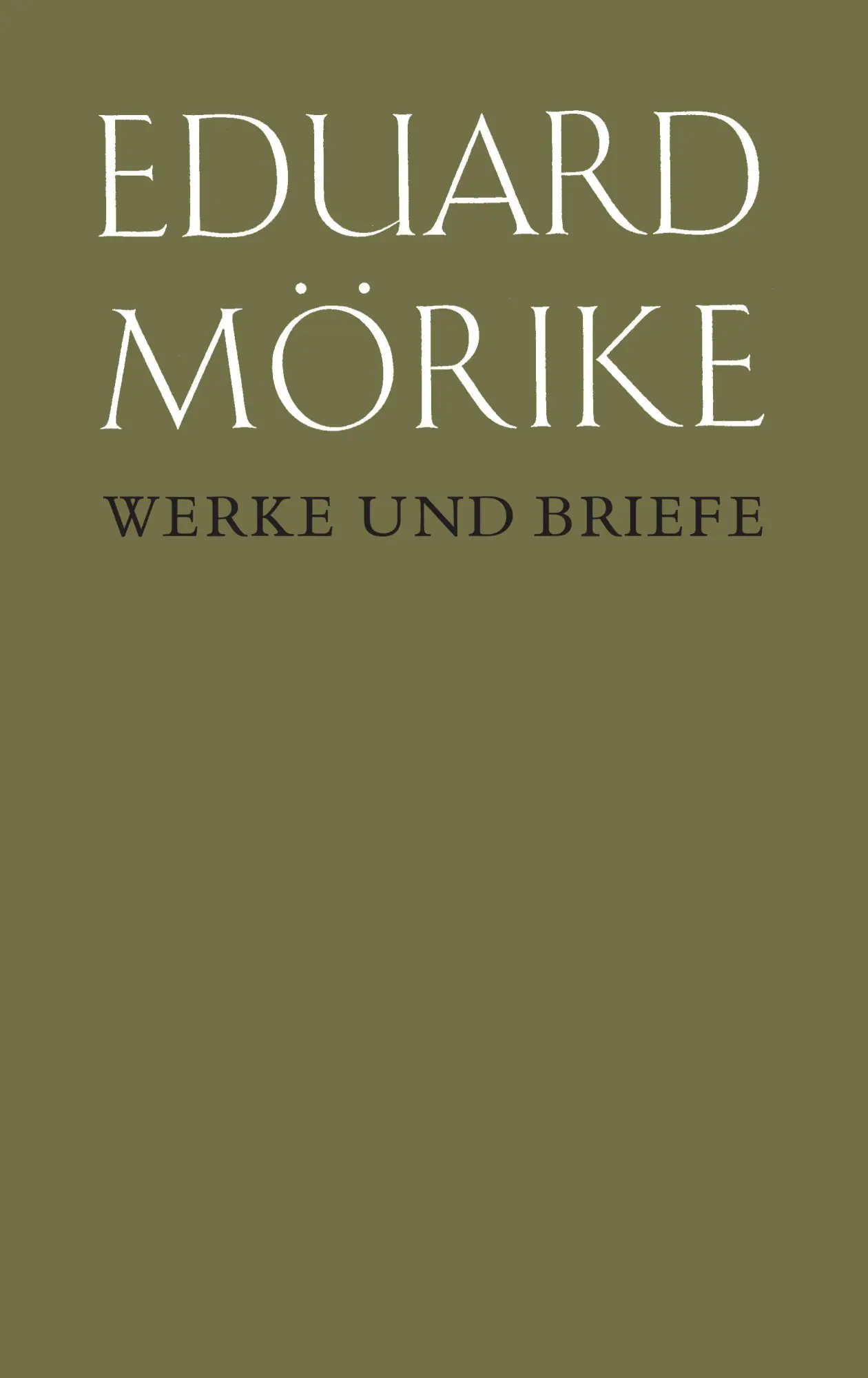 Cover: 9783608331806 | Briefe 1864-1867 | Eduard Mörike | Buch | Gebunden | Deutsch | 2017