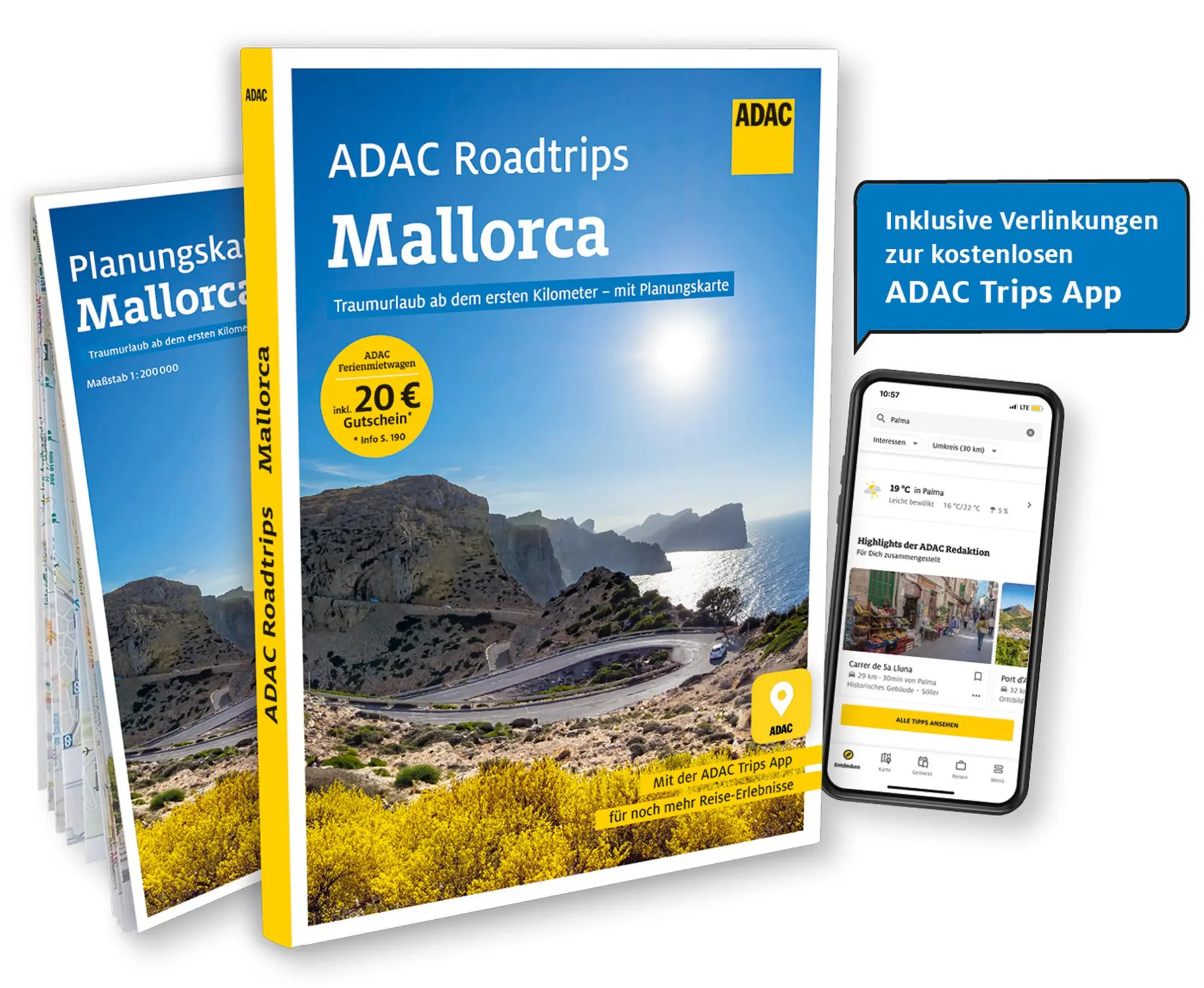 Cover: 9783986451806 | ADAC Roadtrips - Mallorca | Michael Johannes | Taschenbuch | 192 S.