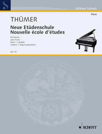 Cover: 9790001031806 | Neue Etüdenschule | Band I: Vorstufe. Klavier., Edition Schott | Buch