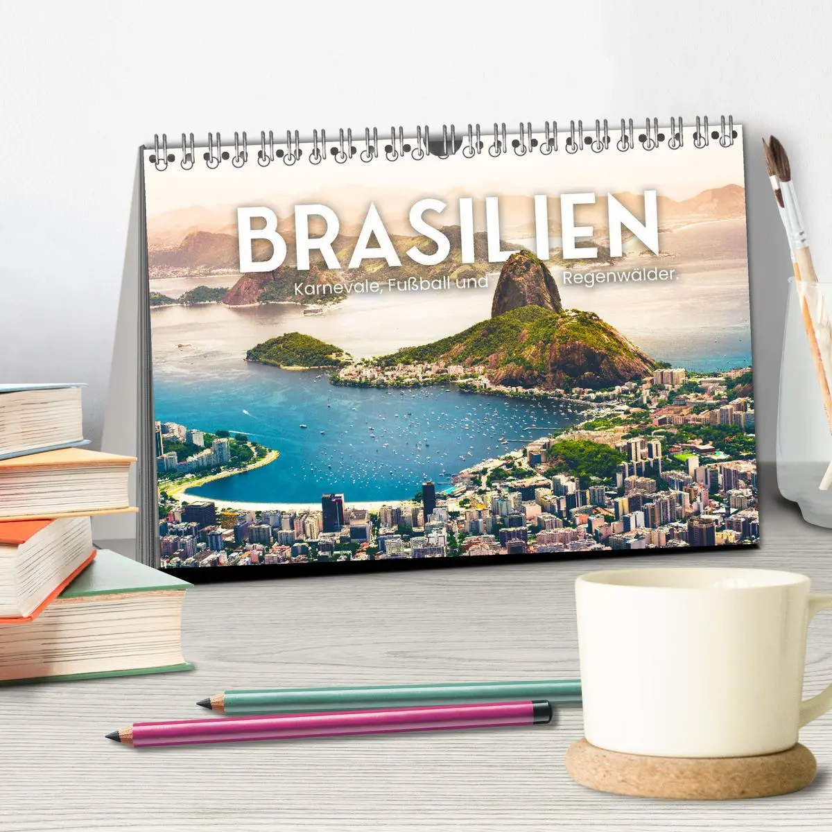 Bild: 9783457611906 | Brasilien - Karnevale, Fußball und Regenwälder. (Tischkalender 2026...