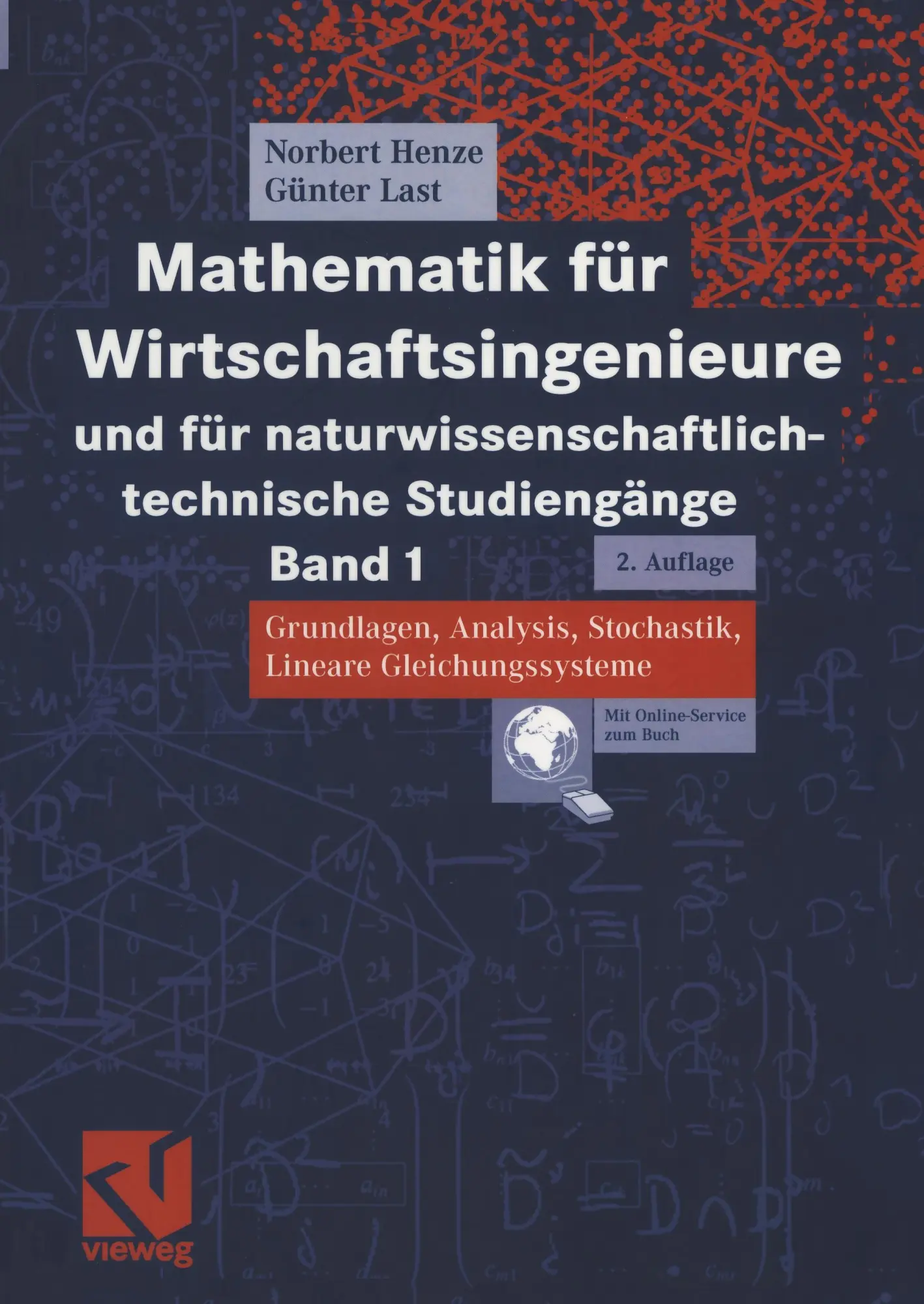 Cover: 9783528131906 | Mathematik für Wirtschaftsingenieure und für...