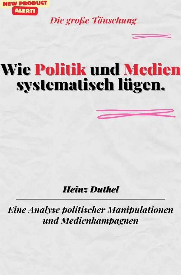 Cover: 9783819051906 | Wie Politik und Medien systematisch lügen.Die große Täuschung | Duthel