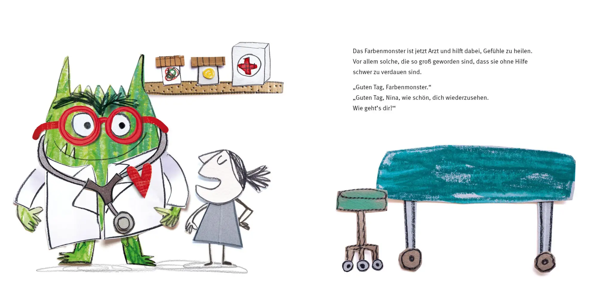 Bild: 9783964281906 | Das Farbenmonster - Doktor für Gefühle | Anna Llenas | Buch | 56 S.