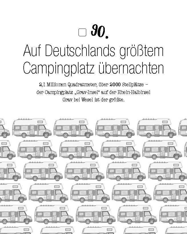 Bild: 9783966641906 | Die Bucket List für Camper | Uli Böckmann | Taschenbuch | 120 S.