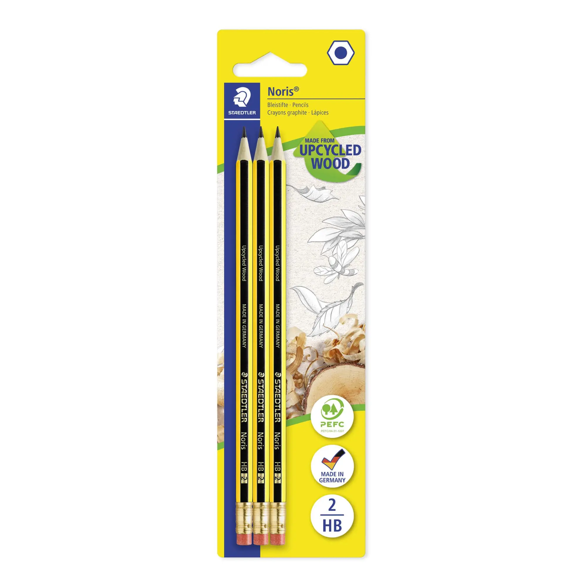 Cover: 4007817122006 | Noris Schreib- und Zeichbedarf Noris 122 Bleistift mit Radiertip,...