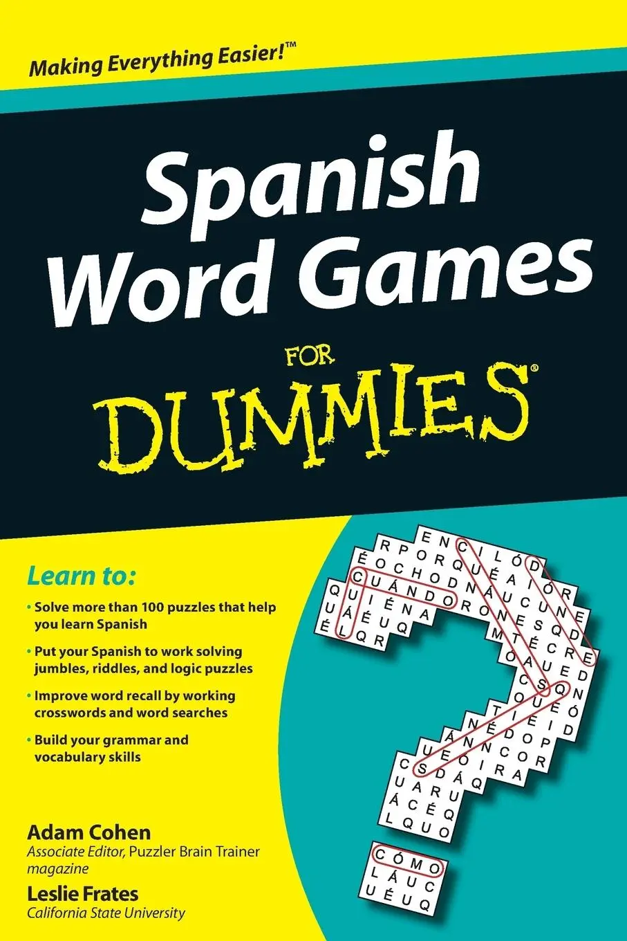 Cover: 9780470502006 | Spanish Word Games For Dummies | Adam Cohen (u. a.) | Taschenbuch