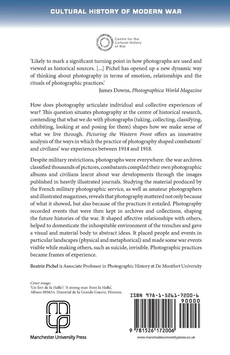 Rückseite: 9781526172006 | Picturing the Western Front | Beatriz Pichel | Taschenbuch | Englisch