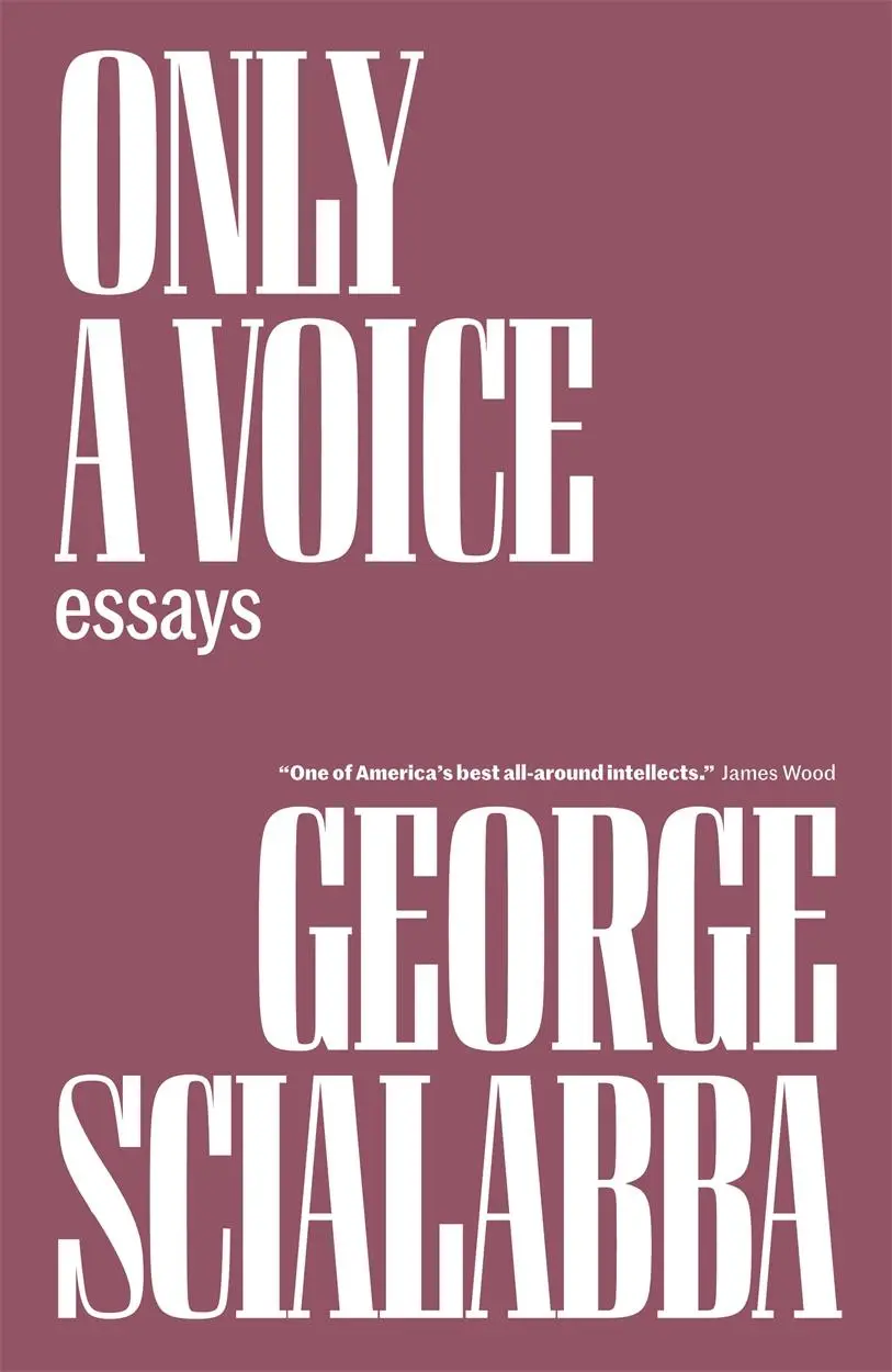 Cover: 9781804292006 | Only a Voice | Essays | George Scialabba | Buch | Gebunden | Englisch