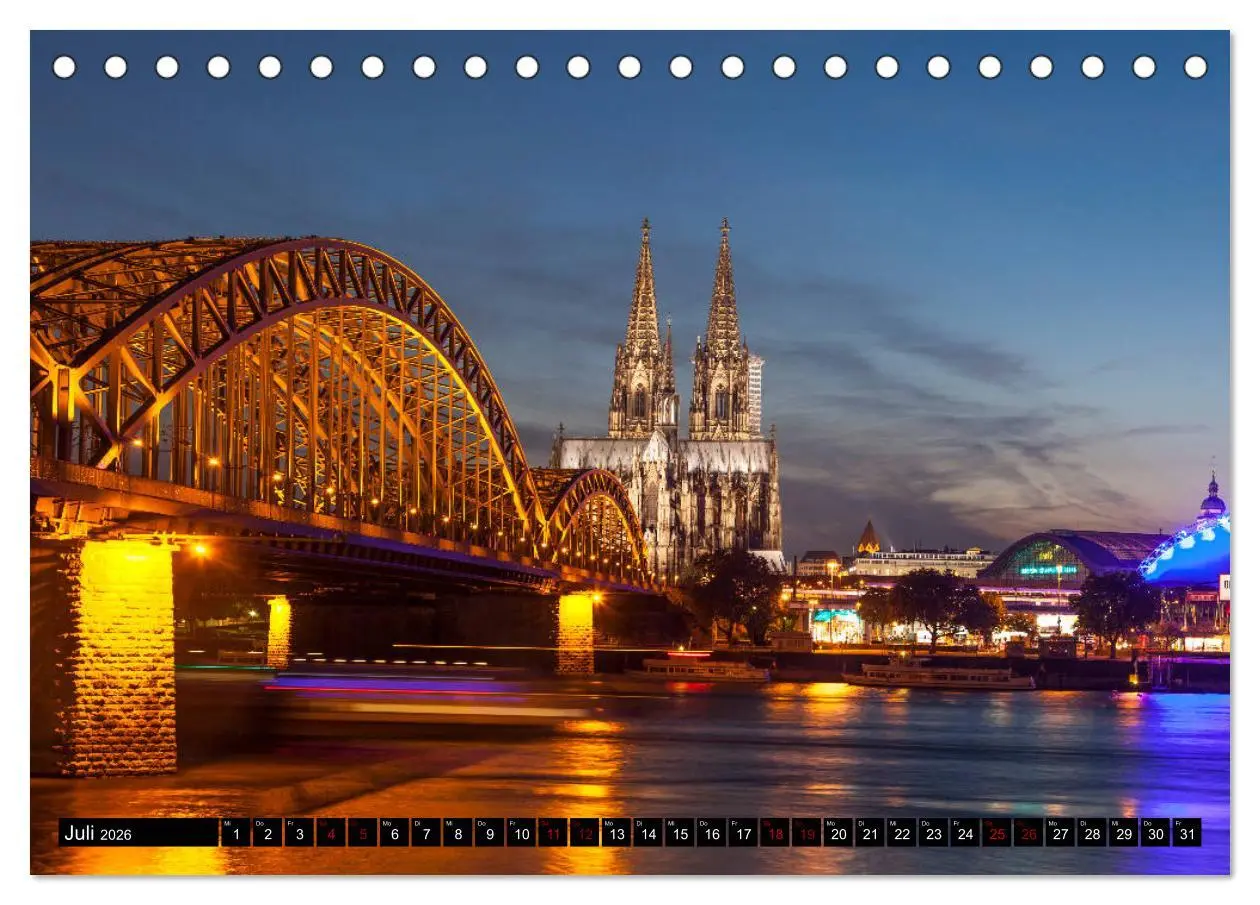 Bild: 9783457812006 | Deutschlands Flüsse (Tischkalender 2026 DIN A5 quer), CALVENDO...