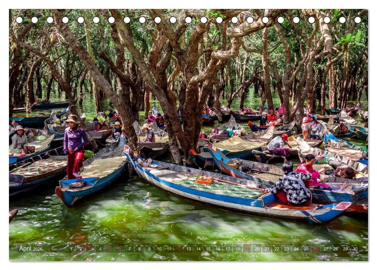 Bild: 9783457982006 | Vietnam und Kambodscha - Magische Momente. (Tischkalender 2026 DIN...